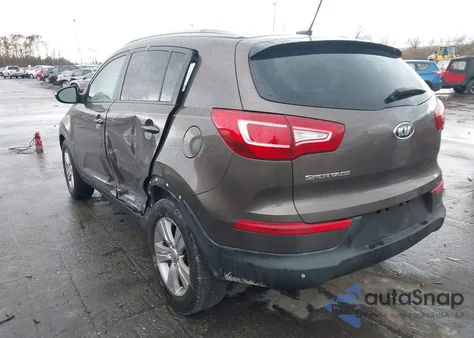 2011 Kia Sportage Lx from USA, damaged, VIN KNDPB3A20B7134849